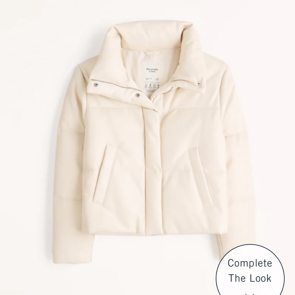 Abercrombie Leather jacket